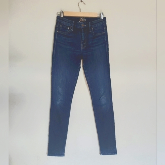 Mother The High Waisted Looker jeans in Coffee, Tea or Me? Lyocell Blend size 25 - Picture 1 of 8